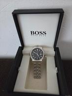 Hugo Boss heren polshorloge, Sieraden, Tassen en Uiterlijk, Ophalen of Verzenden, Gebruikt, Staal, Overige merken