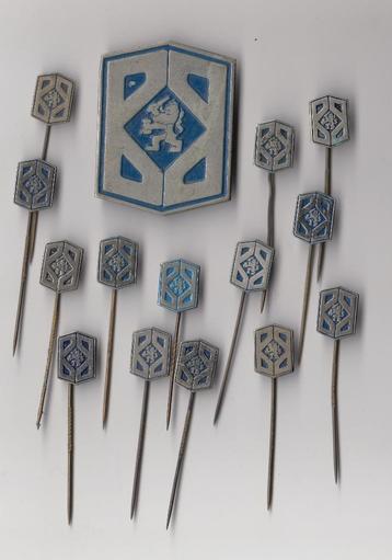 Verzameling Bescherming Bevolking BB speldjes Pet embleem beschikbaar voor biedingen