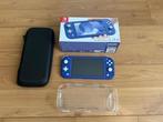 Nintendo Switch Lite - Blauw, Spelcomputers en Games, Spelcomputers | Nintendo Switch Lite, Ophalen, Overige kleuren, Zo goed als nieuw