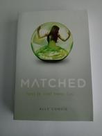 HET BOEK : MATCHED van ALLY CONDIE (young adult), Ophalen of Verzenden, Zo goed als nieuw, Ally Condie