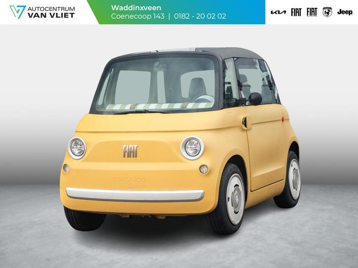 Fiat Topolino Base | Unieke kleur | Actieradius 75km | Rijkl, Auto's, Fiat, Bedrijf, Te koop, Overige modellen, LED verlichting