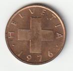 1  rappen  1976  Zwitserland. km. 46  ( 0,50  euro ), Postzegels en Munten, Munten | Europa | Niet-Euromunten, Ophalen of Verzenden