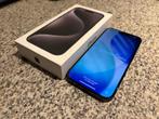 iPhone 15 Pro 128GB Zwart – Topstaat, Telecommunicatie, Mobiele telefoons | Apple iPhone, 128 GB, Zwart, Ophalen of Verzenden