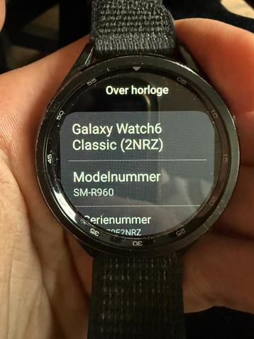 Samsung Galaxy Watch6 Classic - Smartwatch - 47mm - Black beschikbaar voor biedingen