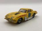 Corgi Toys Chevrolet Corvette Sting Ray #13 geel -GOED- M8, Hobby en Vrije tijd, Modelauto's | 1:43, Gebruikt, Auto, Corgi, Ophalen of Verzenden