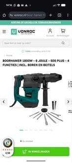 Vonroc Boorhamer 1800W - Krachtige machine!, 600 watt of meer, Boor- en/of Breekhamer, Nieuw, Ophalen of Verzenden