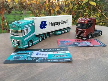 DAF XG Stebo en Keuze uit 1 van de  2 Scania,s van Geelhoed beschikbaar voor biedingen