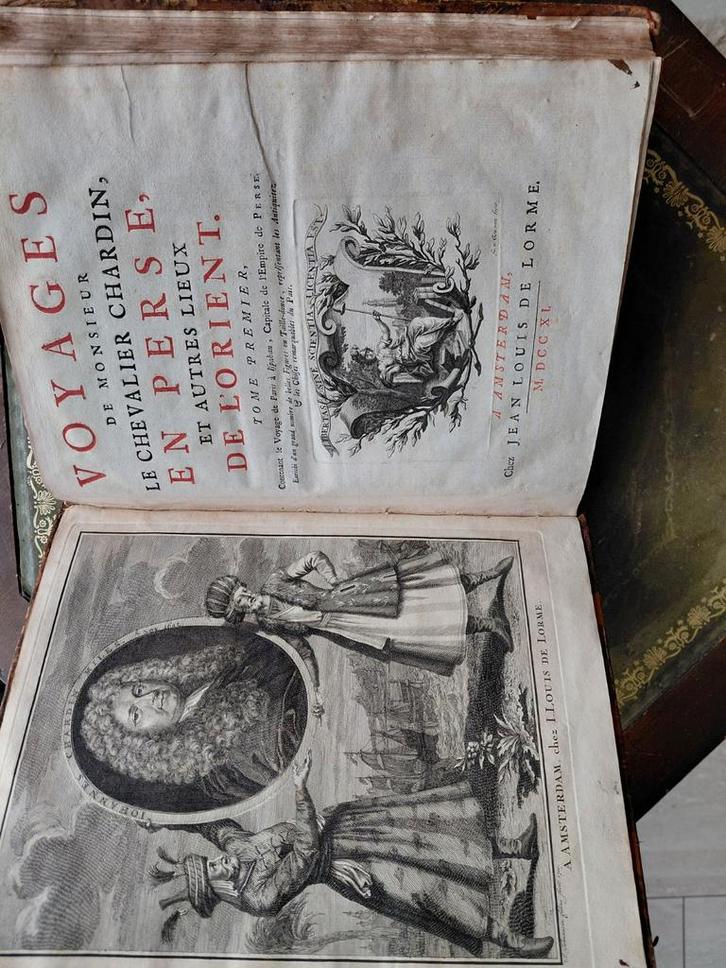 Perzië,Chardin, 3dln 1711, 79 gravures, Antiek en Kunst, Antiek | Boeken en Bijbels, Ophalen of Verzenden