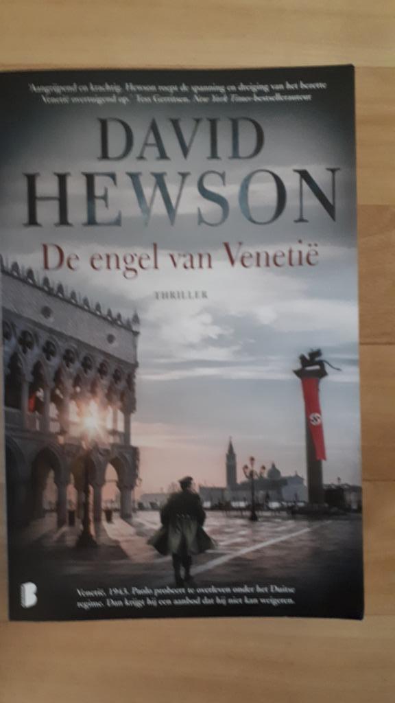 David Hewson - De engel van Venetie, Boeken, Avontuur en Actie, Gelezen, Ophalen of Verzenden