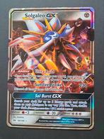 Jumbo oversized kaart Solgaleo GX - holofoil #89/149 - 2016, Ophalen of Verzenden, Zo goed als nieuw, Losse kaart, Foil