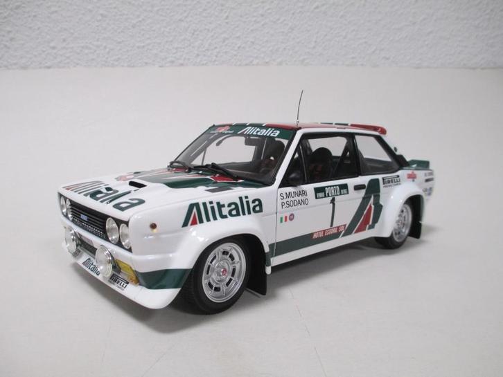 FIAT 131 Abarth Rallye Portugal 1978 Kyosho 1/18, Hobby en Vrije tijd, Modelauto's | 1:18, Nieuw, Auto, Kyosho, Ophalen of Verzenden