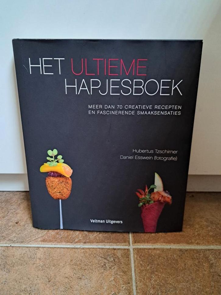 Hubertus Tzschirner - Het ultieme hapjesboek, Boeken, Kookboeken, Zo goed als nieuw, Italië, Ophalen of Verzenden