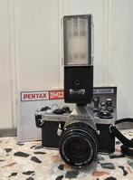 Pentax ME Super + 50mm 1.7 + fliser., Ophalen of Verzenden, Gebruikt, Spiegelreflex, Pentax