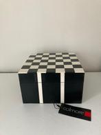 Diga Colmore Luxe decoratie box vierkant zwart/wit Nieuw!, Ophalen of Verzenden, Nieuw
