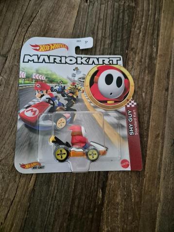 Hot Wheels Mario Kart shy guy standard kart beschikbaar voor biedingen