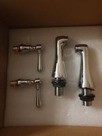 Hudson reed badkraan bevestiging  warm koud draaihendels, Doe-het-zelf en Verbouw, Sanitair, Ophalen of Verzenden, Nieuw, Bad