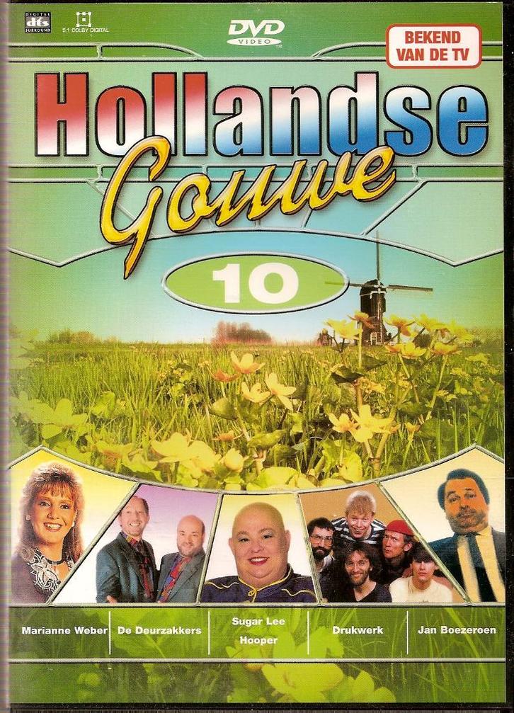 Hollandse gouwe deel 10, Cd's en Dvd's, Dvd's | Muziek en Concerten, Nieuw in verpakking, Muziek en Concerten, Alle leeftijden