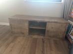 Tv meubel steigerhout, Huis en Inrichting, Kasten | Televisiemeubels, Ophalen, Gebruikt, 100 tot 150 cm, Steigerhout