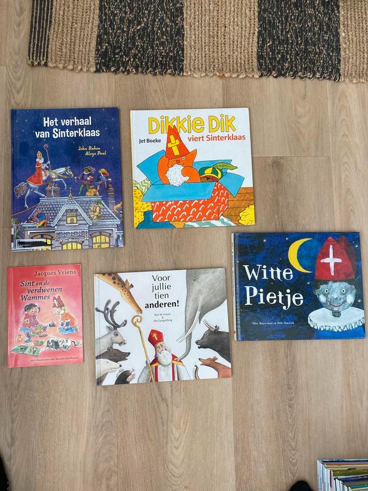 Sinterklaas Boeken Collectie ( 1 ) 5 boeken, Boeken, Kinderboeken | Jeugd | onder 10 jaar, Gelezen, Sprookjes, Ophalen of Verzenden