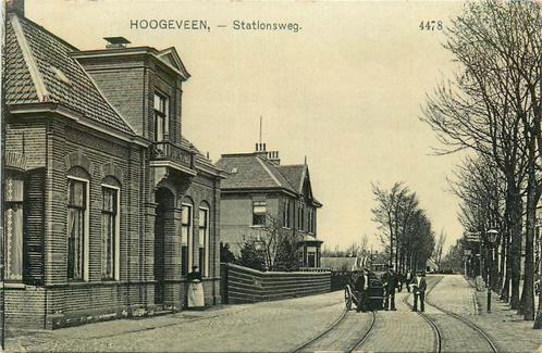 (701-130-011) Hoogeveen Stationsweg, Verzamelen, Ansichtkaarten | Nederland, Drenthe, Verzenden