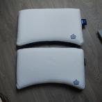2 stuks  ZGAN Auping Cloud hoofdkussens 10 cm, Eenpersoons, Wit, Ophalen of Verzenden, Zo goed als nieuw