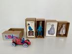 3 blikken opwindspeelgoedfiguren inclusief doos, Antiek en Kunst, Antiek | Speelgoed, Ophalen of Verzenden