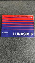 Handleiding lichtmeter Gossen Lunasix F, Audio, Tv en Foto, Fotografie | Fotostudio en Toebehoren, Ophalen of Verzenden, Zo goed als nieuw