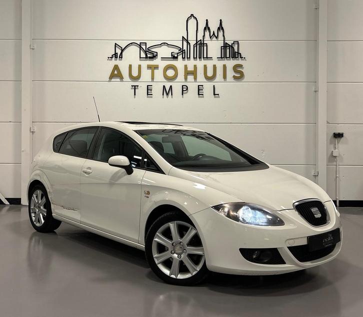 Seat Leon 1.8 TFSI Stylance Airco Panoramadak Pdc Cruise 17i, Auto's, Seat, Bedrijf, Te koop, Leon, ABS, Airbags, Airconditioning