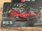 Audi RS5 Coupé Brochure - Engelstalig, 2017, Boeken, Ophalen of Verzenden, Zo goed als nieuw, Audi