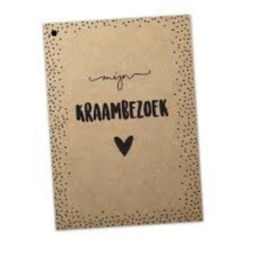 Mijn Kraambezoek, invulboek NIEUW!, leuk kadootje! beschikbaar voor biedingen
