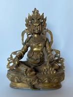 Groot Zwaar Jambhala Beeld Tibet Boeddha brons, Ophalen of Verzenden