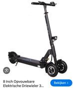 Electrische step, 3 wielen, extra stabiliteit. 2 wielen voor, Fietsen en Brommers, Steps, Ophalen, Zo goed als nieuw, Elektrische step (E-scooter)