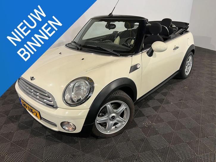 Mini Mini Cabrio 1.6 Cooper Chili, Auto's, Mini, Bedrijf, Te koop, Cabrio, ABS, Airbags, Airconditioning, Alarm, Boordcomputer