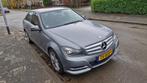 Mercedes C-Klasse C180 BSN Aut7 2011 Grijs, Auto's, Automaat, 745 kg, Zwart, Particulier