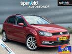 Volkswagen Polo 1.0 TSI Highline BJ’15 Schuifdak Climate, Auto's, Volkswagen, Gebruikt, Euro 6, Origineel Nederlands, Bedrijf