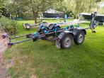 Riba tandemas trailer met kenteken, Ophalen, Minder dan 1500 kg, Overige typen, Minder dan 6 meter