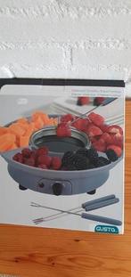 Kaas / chocolade fondue set, Witgoed en Apparatuur, Fonduesets, Ophalen of Verzenden, Nieuw, Elektrisch, Fondueset