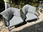 Lounge tuinstoelen of balkonstoelen, incl kussens, Tuin en Terras, Tuinmeubel-accessoires, Ophalen, Gebruikt