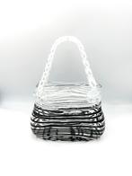 Mondgeblazen glazen tas / vaas, Leonardo, Huis en Inrichting, Woonaccessoires | Vazen, Overige kleuren, Ophalen of Verzenden, Minder dan 50 cm