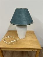 Tafellamp, Huis en Inrichting, Lampen | Tafellampen, Gebruikt, Glas, Ophalen of Verzenden, Oud