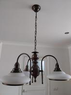 Hanglampen set van 2 stuks, Ophalen, Zo goed als nieuw, Glas, 50 tot 75 cm