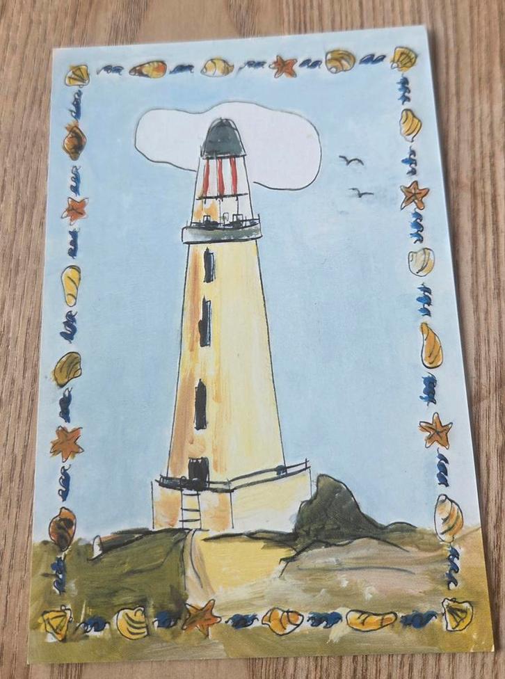 Vuurtoren, Verzamelen, Ansichtkaarten | Themakaarten, Ongelopen, 1980 tot heden, Overige thema's, Verzenden