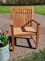 teak houten tuinstoel stoelen hardhouten stoel nieuw 4 stuks, Tuin en Terras, Tuinstoelen, Nieuw, Teakhout, Ophalen