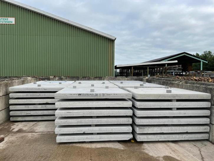 Industrieplaten 200x200x14 B-Keus, Tuin en Terras, Tegels en Klinkers, Nieuw, Terrastegels, Beton, 10 m² of meer, Ophalen