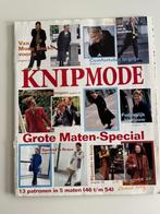 Knip Grote maten special - 13 naai patronen - okt 1997, Overige typen, Vrouw, Ophalen of Verzenden, Zo goed als nieuw