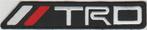 TRD Toyota Racing Development stoffen opstrijk patch embleem, Ophalen of Verzenden, Nieuw, Auto's