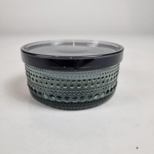 Iittala Kastehelmi jar 116 x 57 mm, grey, Antiek en Kunst, Kunst | Designobjecten, Ophalen