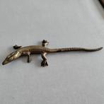Hagedis,Messing, Vintage,Salamander,22 cm, Antiek en Kunst, Ophalen of Verzenden