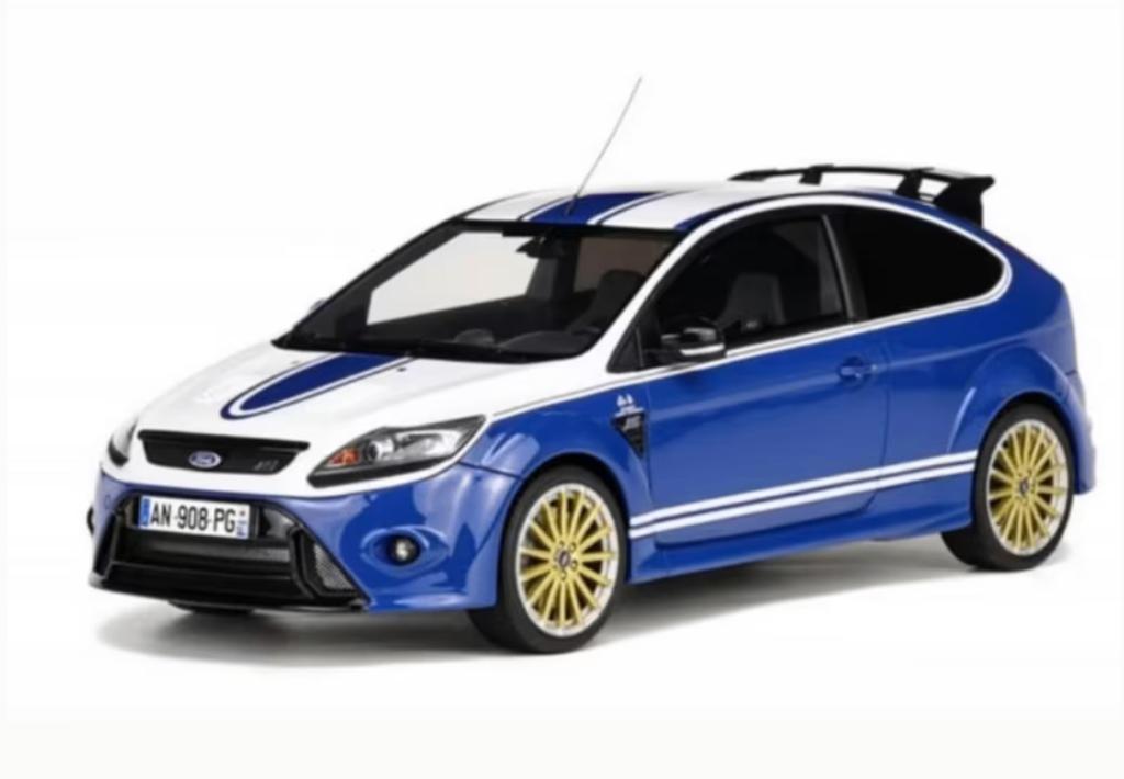 FORD FOCUS MK2 RS Le Mans Blauw 2010 OTTO MOBILE 1/18 OT1010