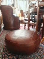 Vintage lapjespoef, Devintagerie@gmail.com, Leer, Ophalen of Verzenden, Zo goed als nieuw
